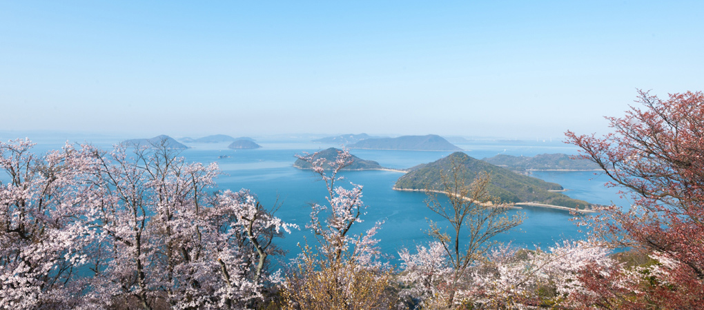 紫雲出山からの瀬戸内海